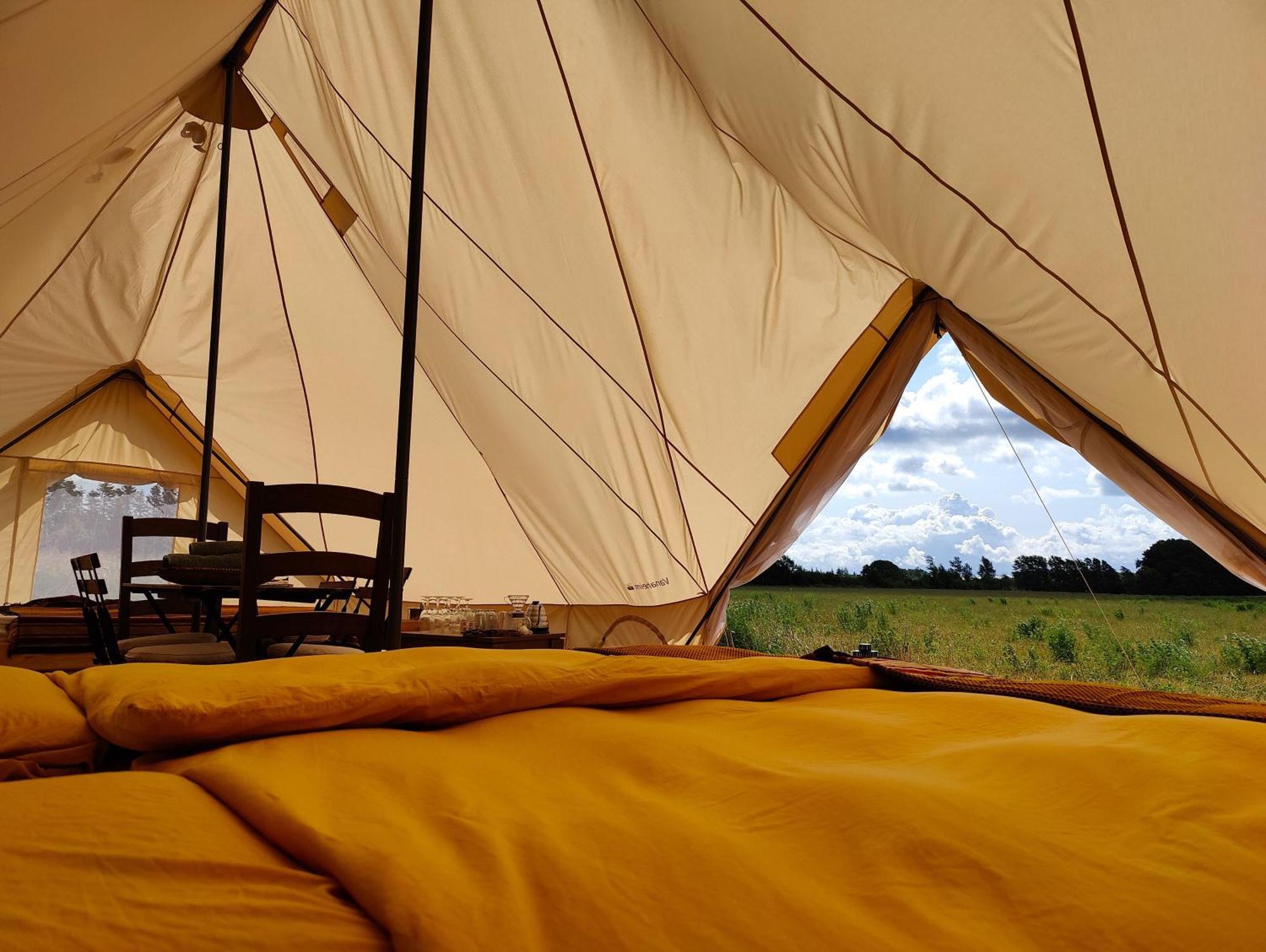 Under Canvas Bornholm Ostermarie Екстер'єр фото