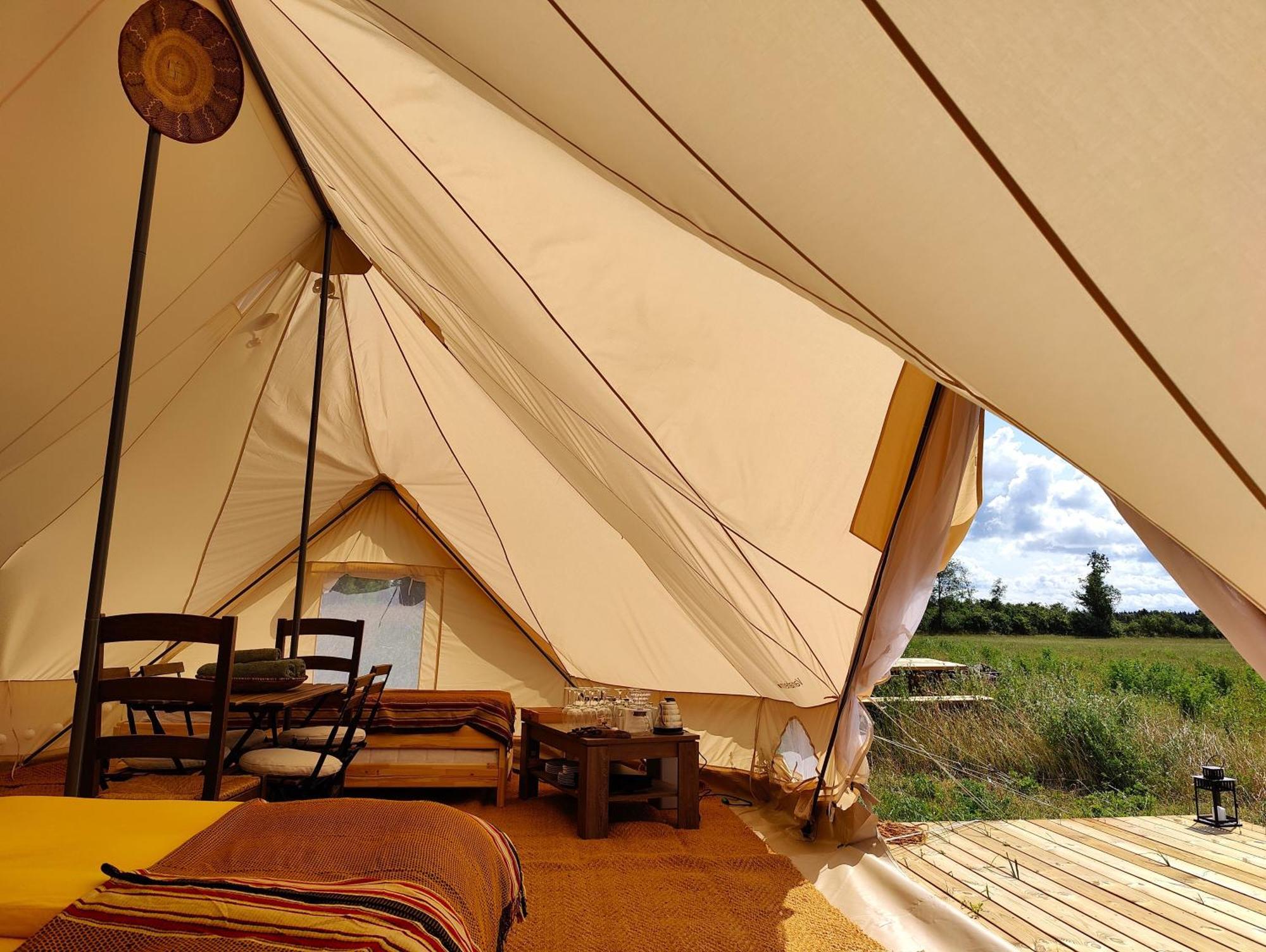 Under Canvas Bornholm Ostermarie Екстер'єр фото