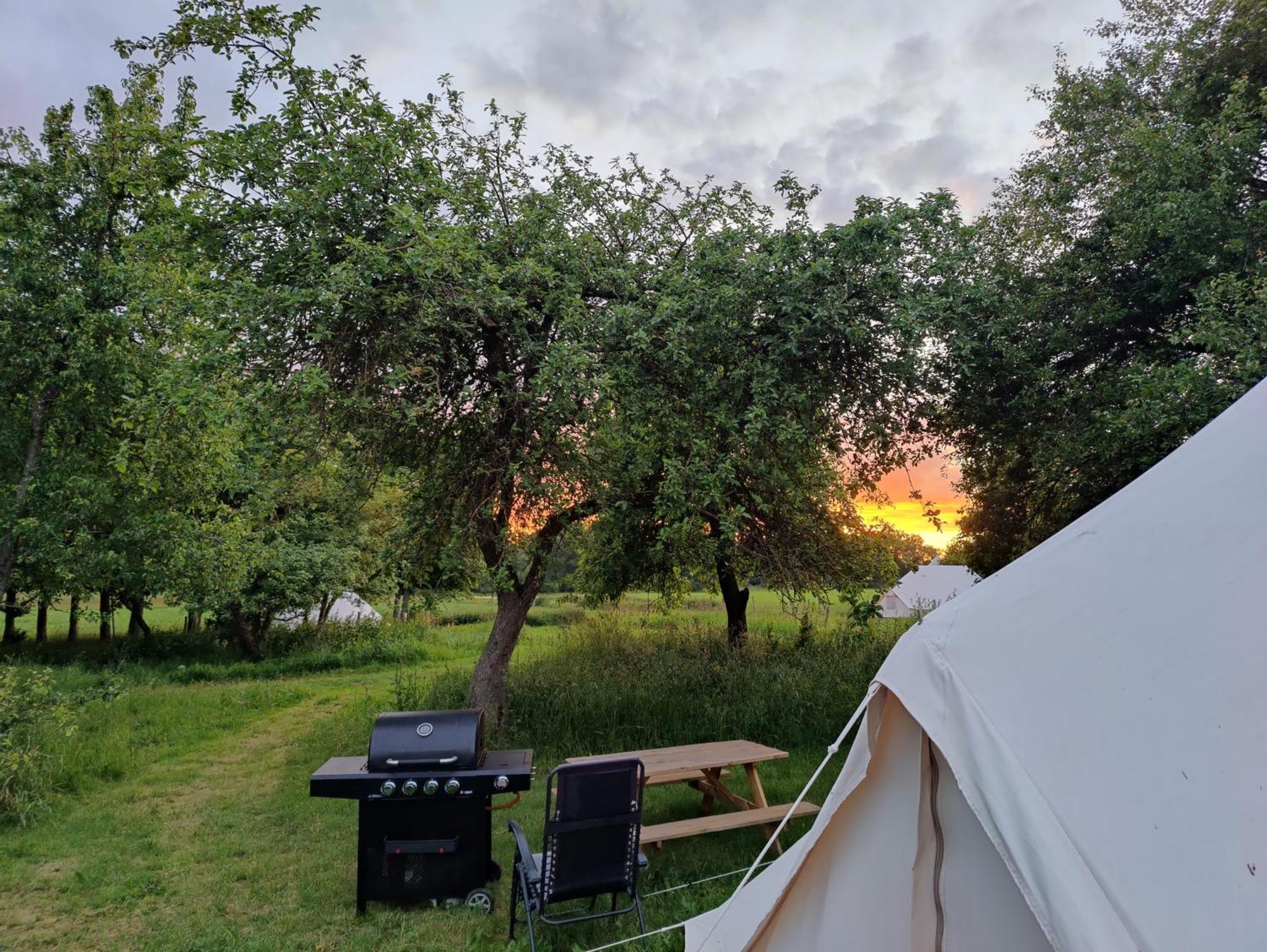 Under Canvas Bornholm Ostermarie Екстер'єр фото