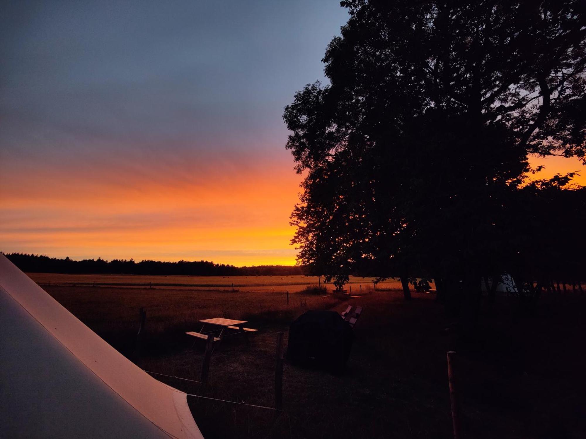 Under Canvas Bornholm Ostermarie Екстер'єр фото
