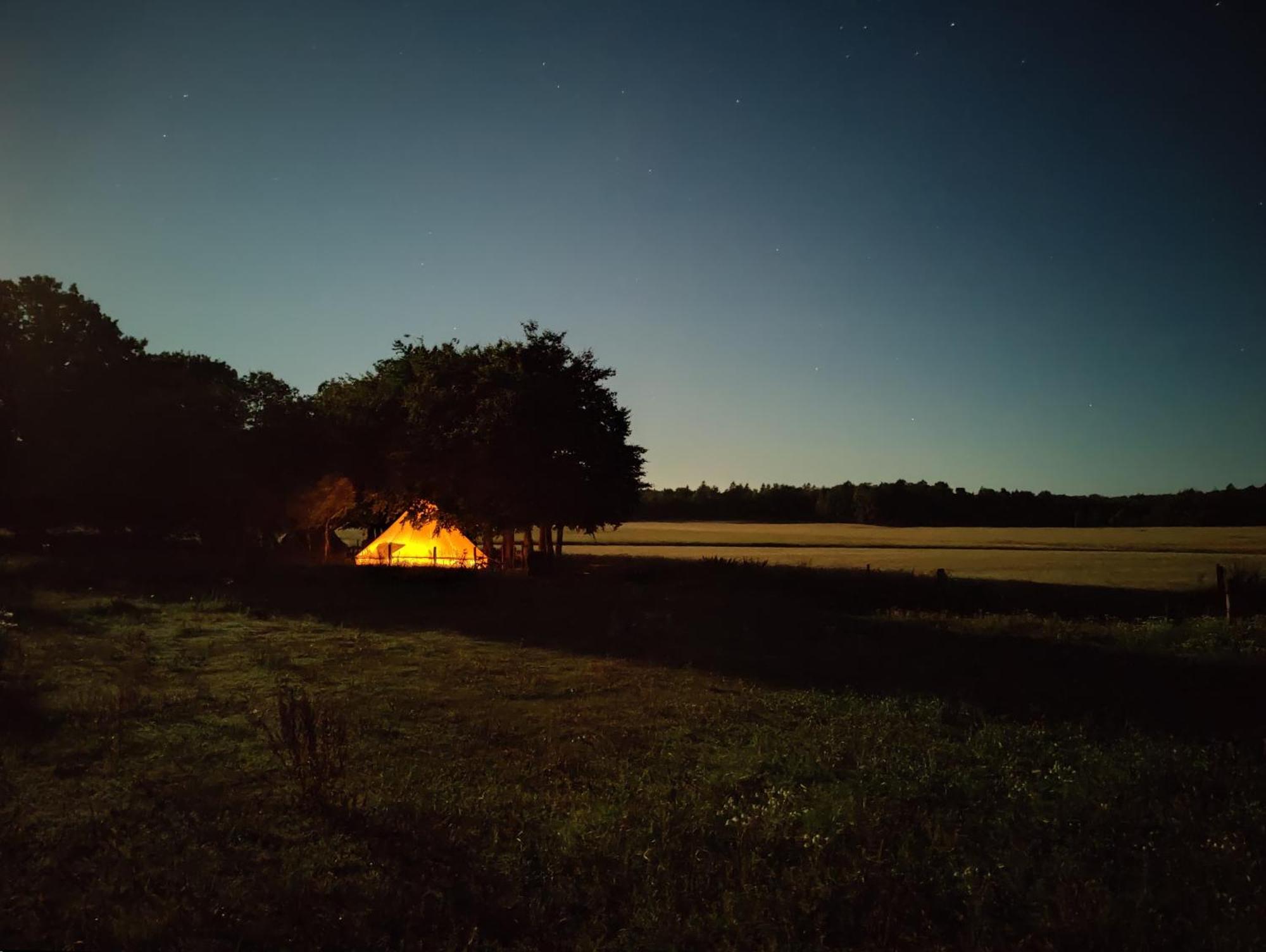 Under Canvas Bornholm Ostermarie Екстер'єр фото