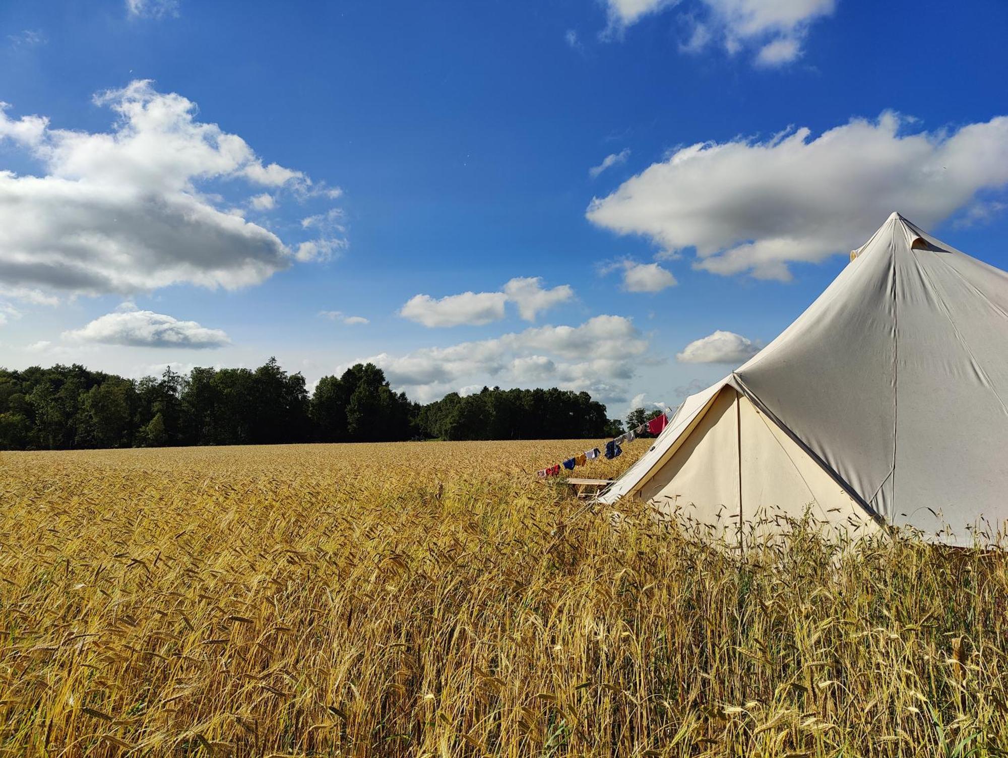 Under Canvas Bornholm Ostermarie Екстер'єр фото